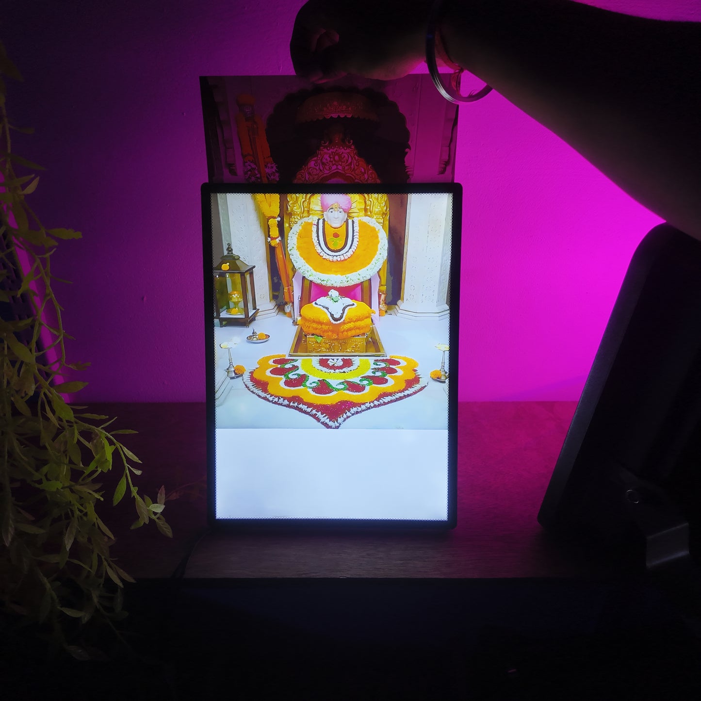Gajanan Maharaj LED Frame