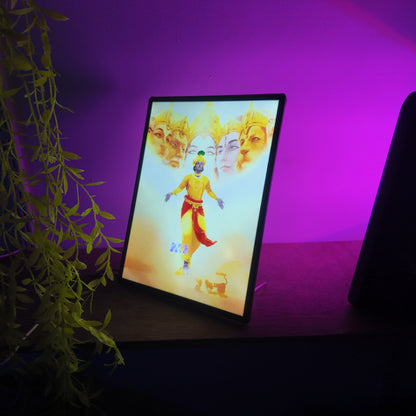 Shri Krishna LED Frame