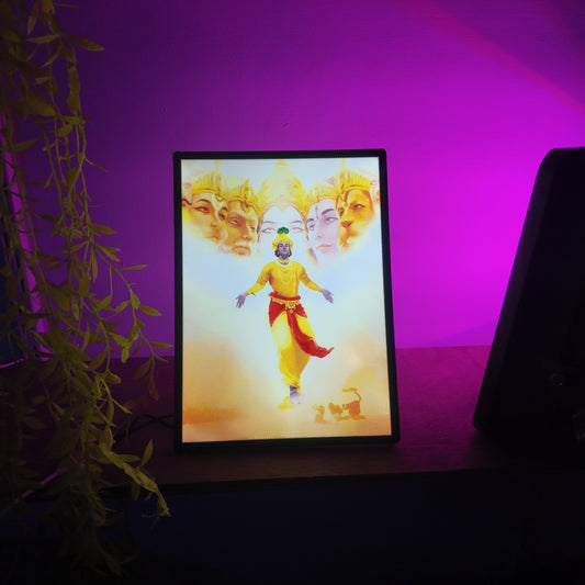 Shri Krishna LED Frame