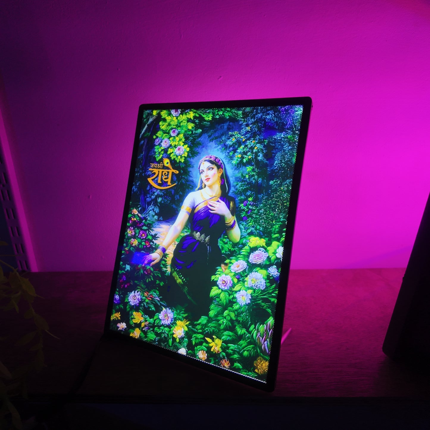 Radha Rani LED Frame