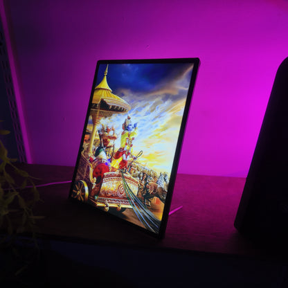 Shri Krishna LED Frame